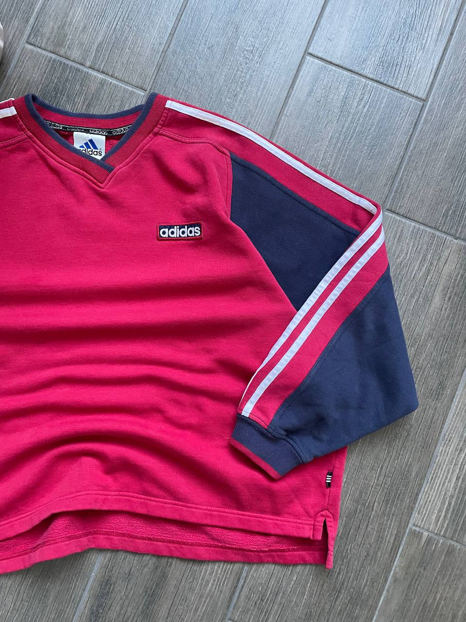 Adidas vintage baggy y2k sweatshirt