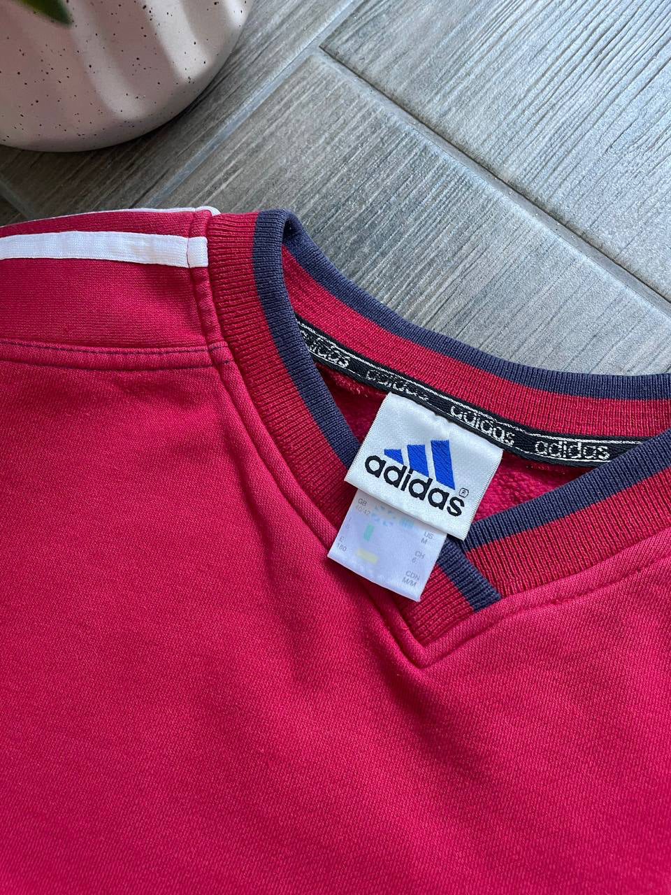 Adidas vintage baggy y2k sweatshirt