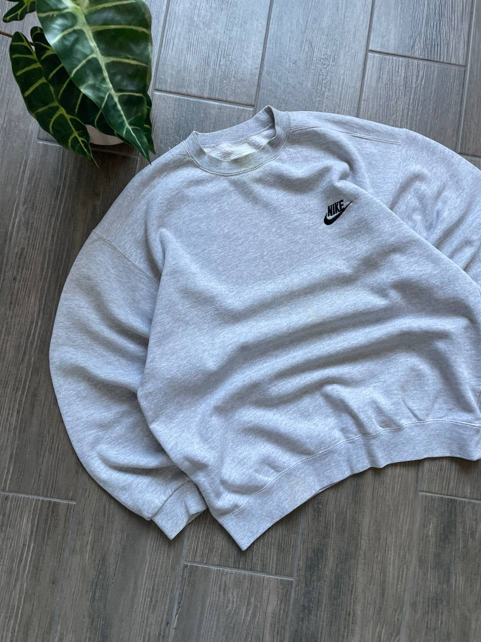 Nike Vintage Grey Essential Crewneck Sweatshirt