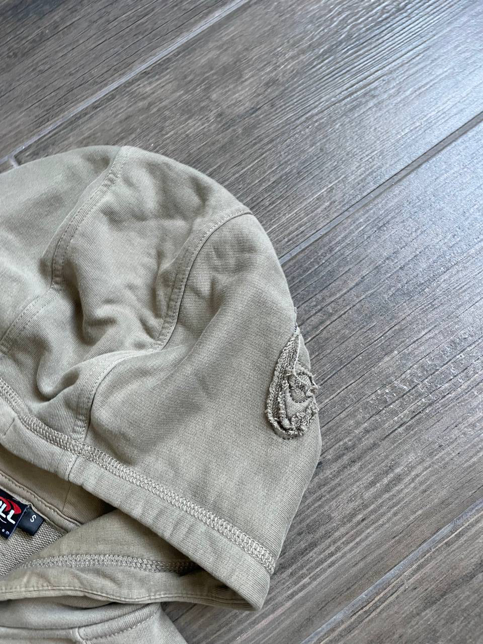 O'Neill Vintage Beige Zip-Up Hoodie