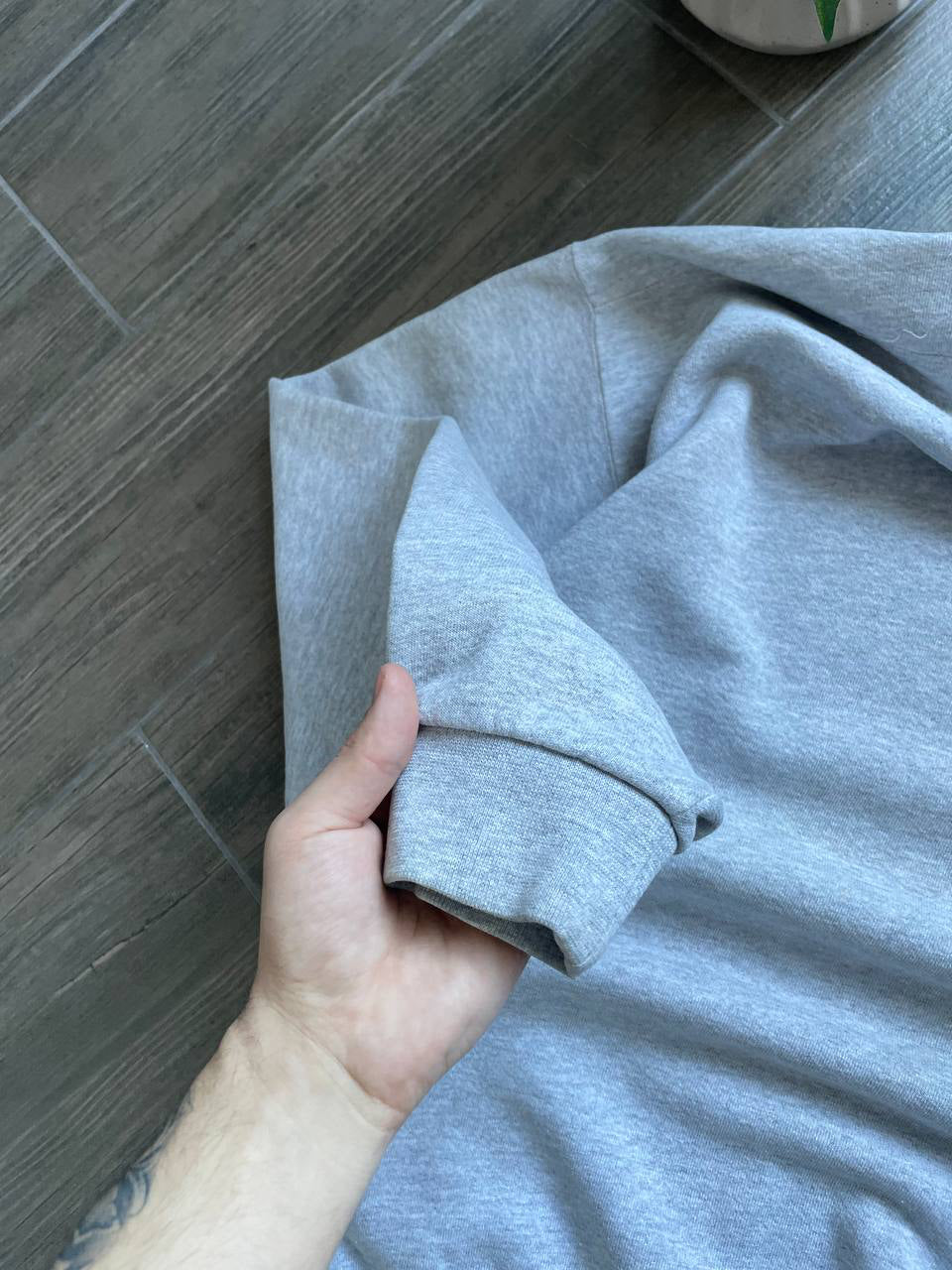 Nike Vintage Grey Essential Crewneck Sweatshirt