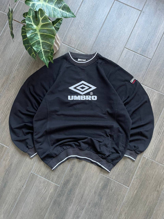 Umbro Vintage Black Crewneck Sweatshirt