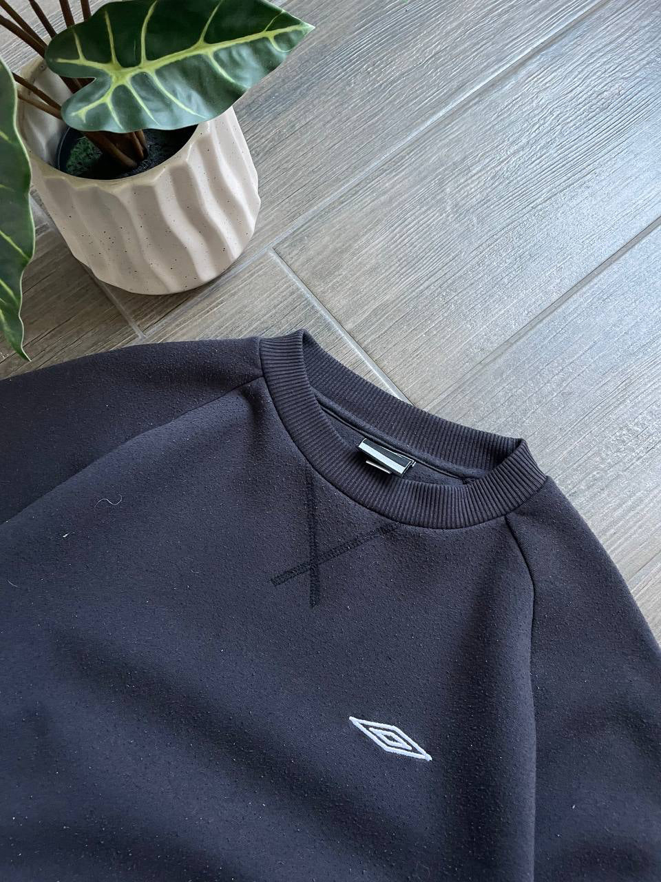 Umbro Navy Minimalist Crewneck Sweatshirt