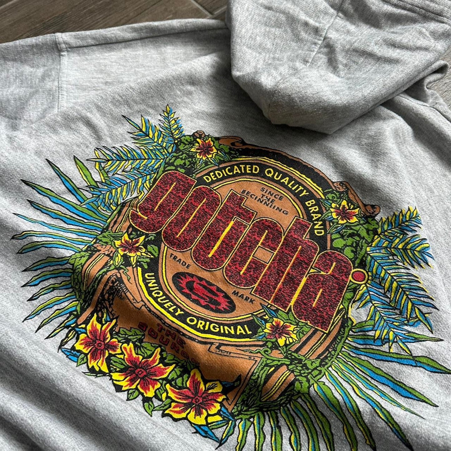 Gotcha baggy surf wear hoodie