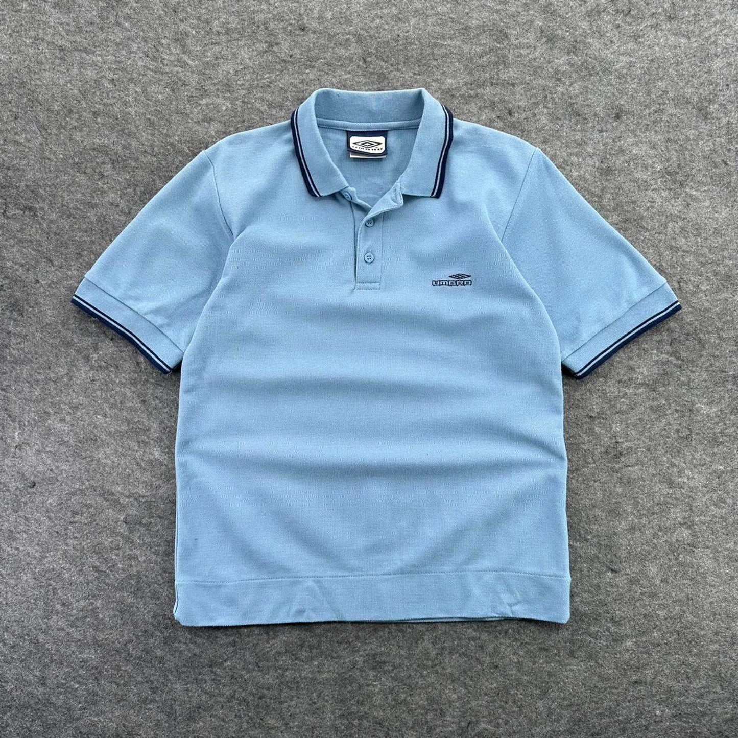 Umbro blue polo shirt