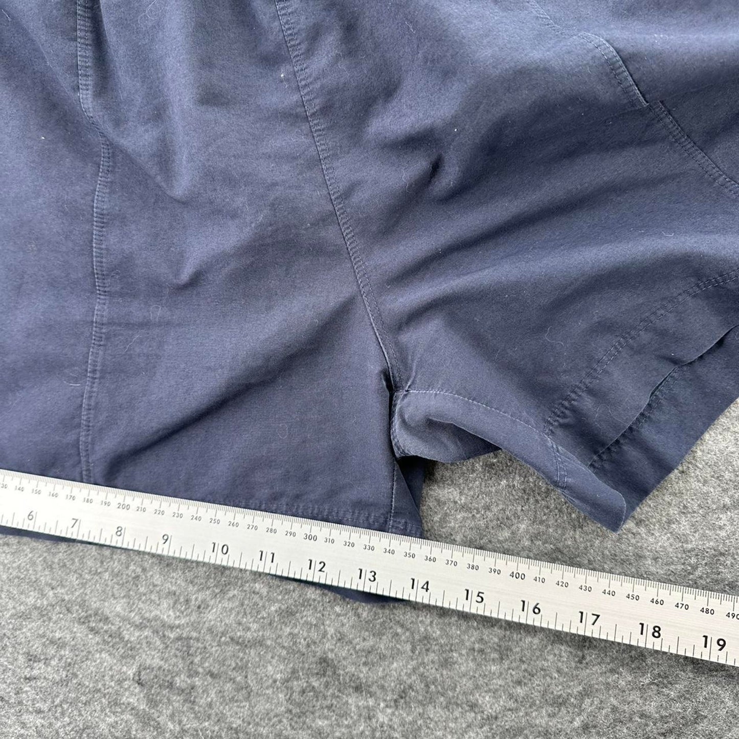 Y2k reebok navy blue shorts