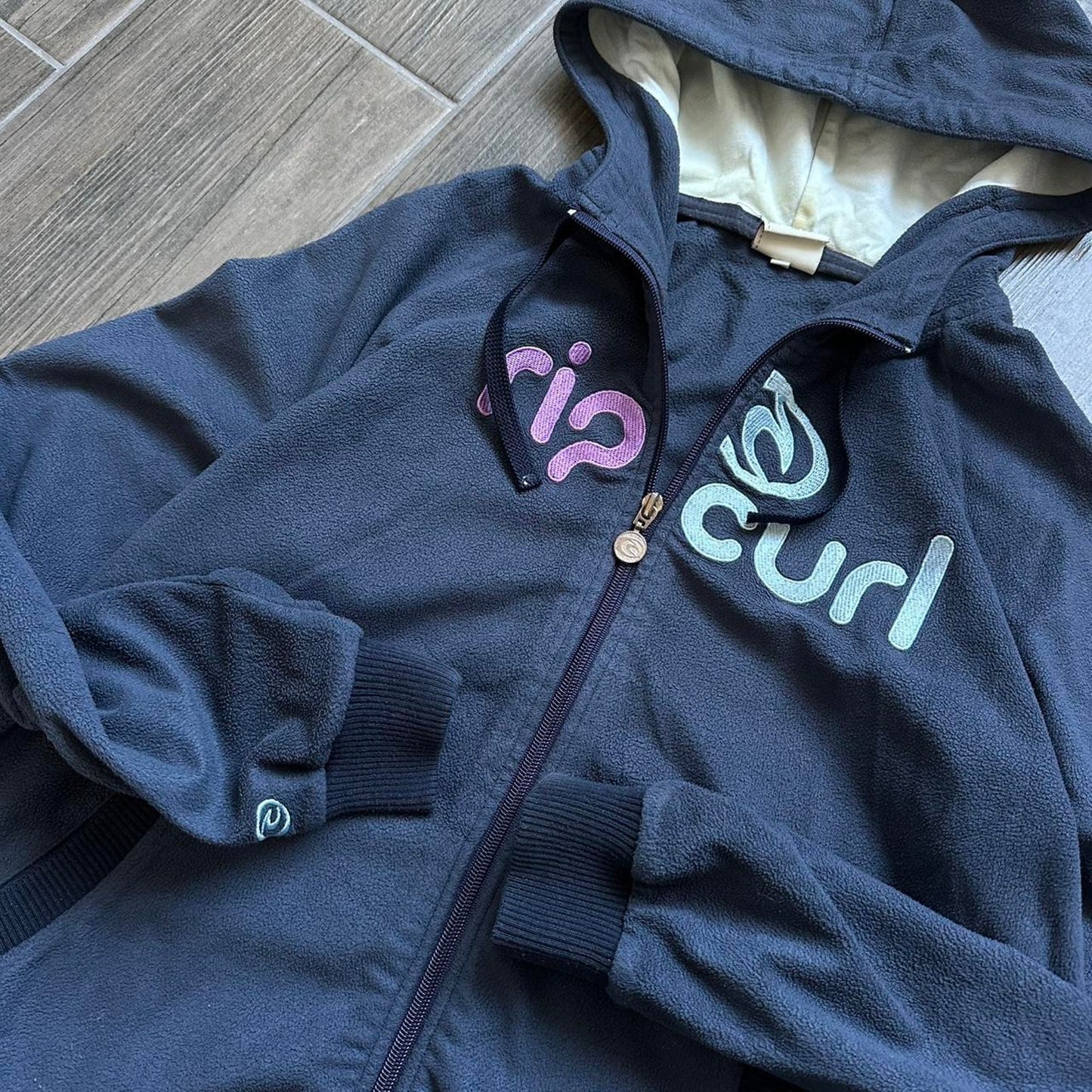 Rip Curl fleece women y2k style hoodie