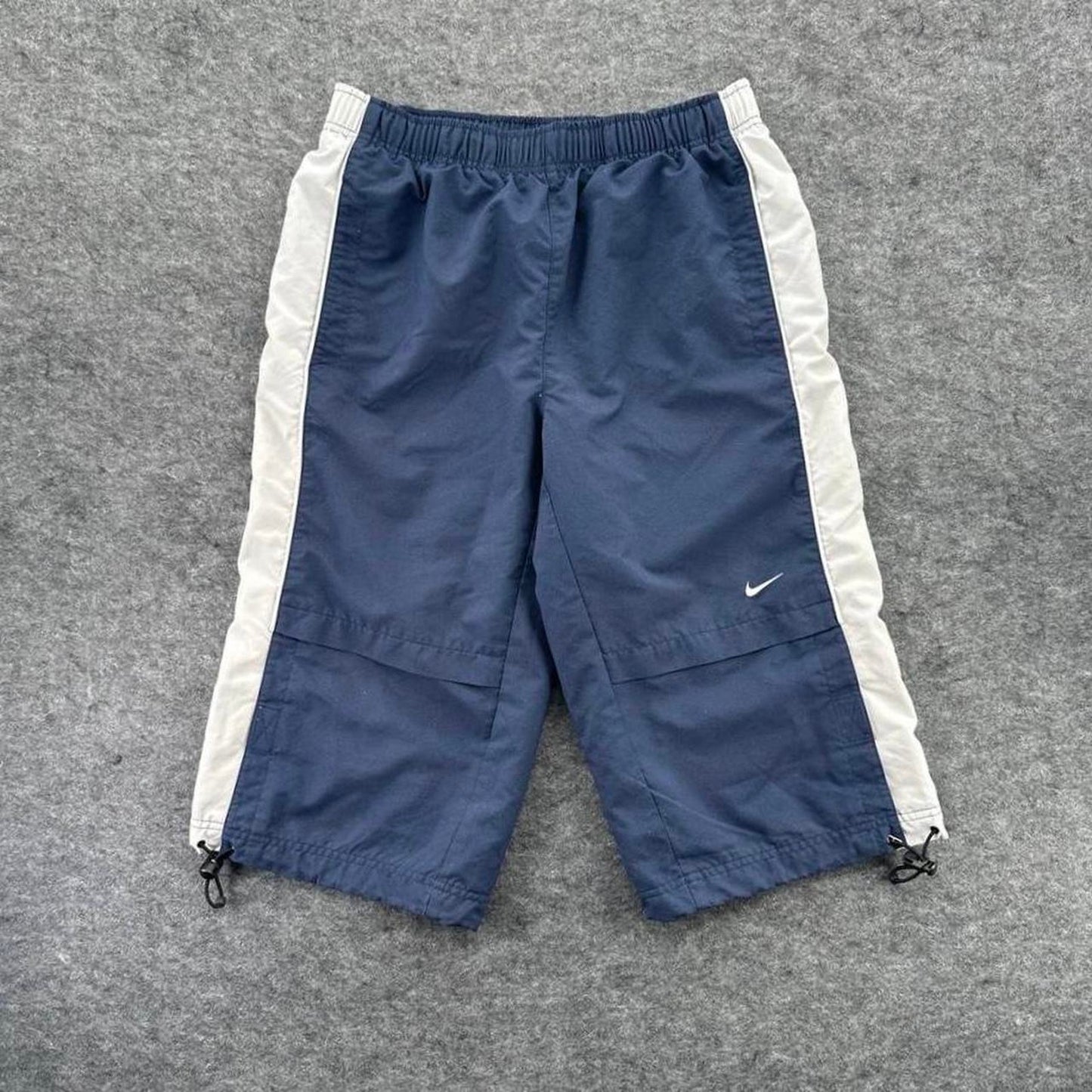 Y2k nike baggy track shorts