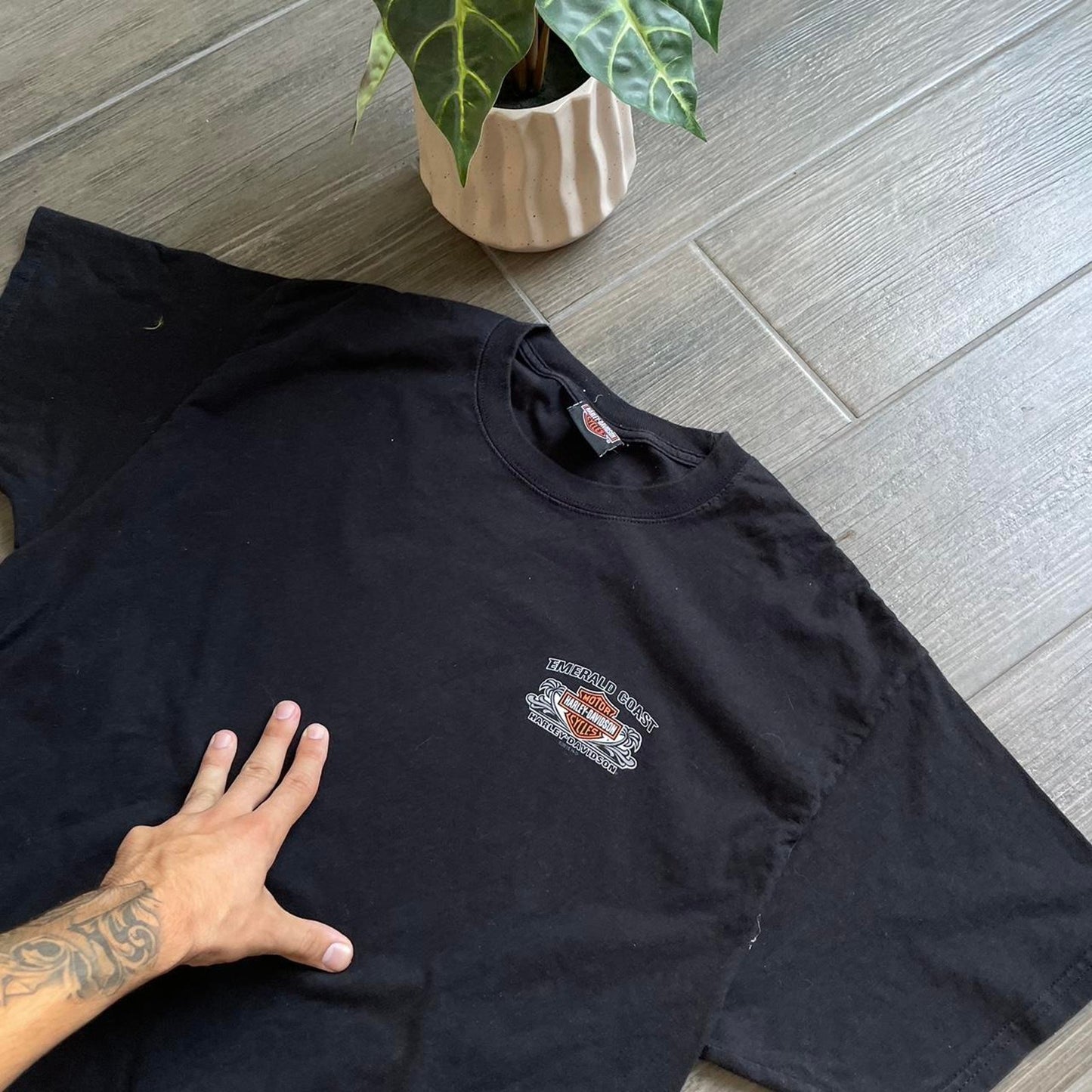 Harley davidson y2k moto tee