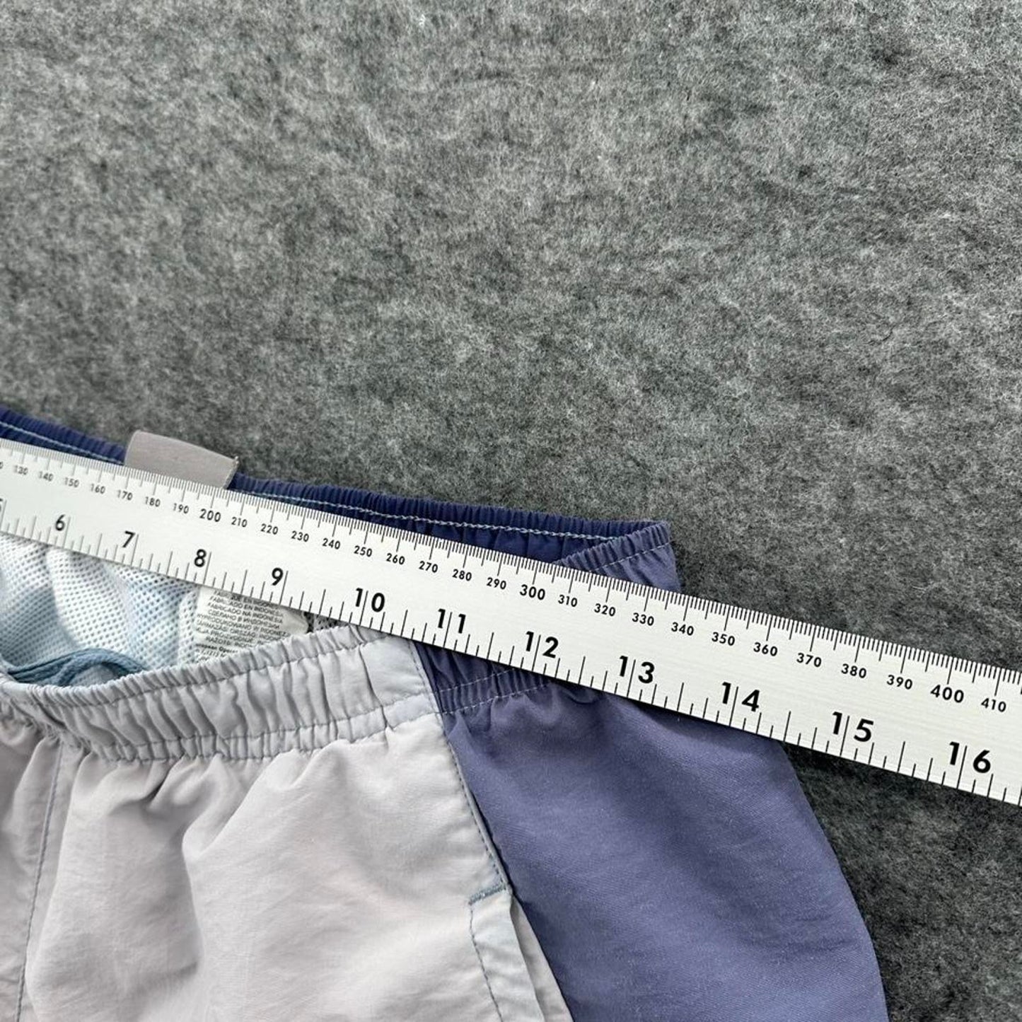 Nike blue grey shorts