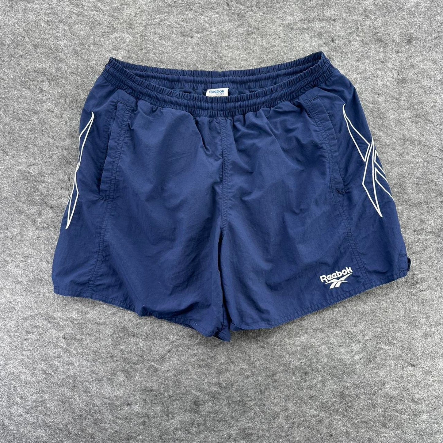 Reebok navy blue shorts with