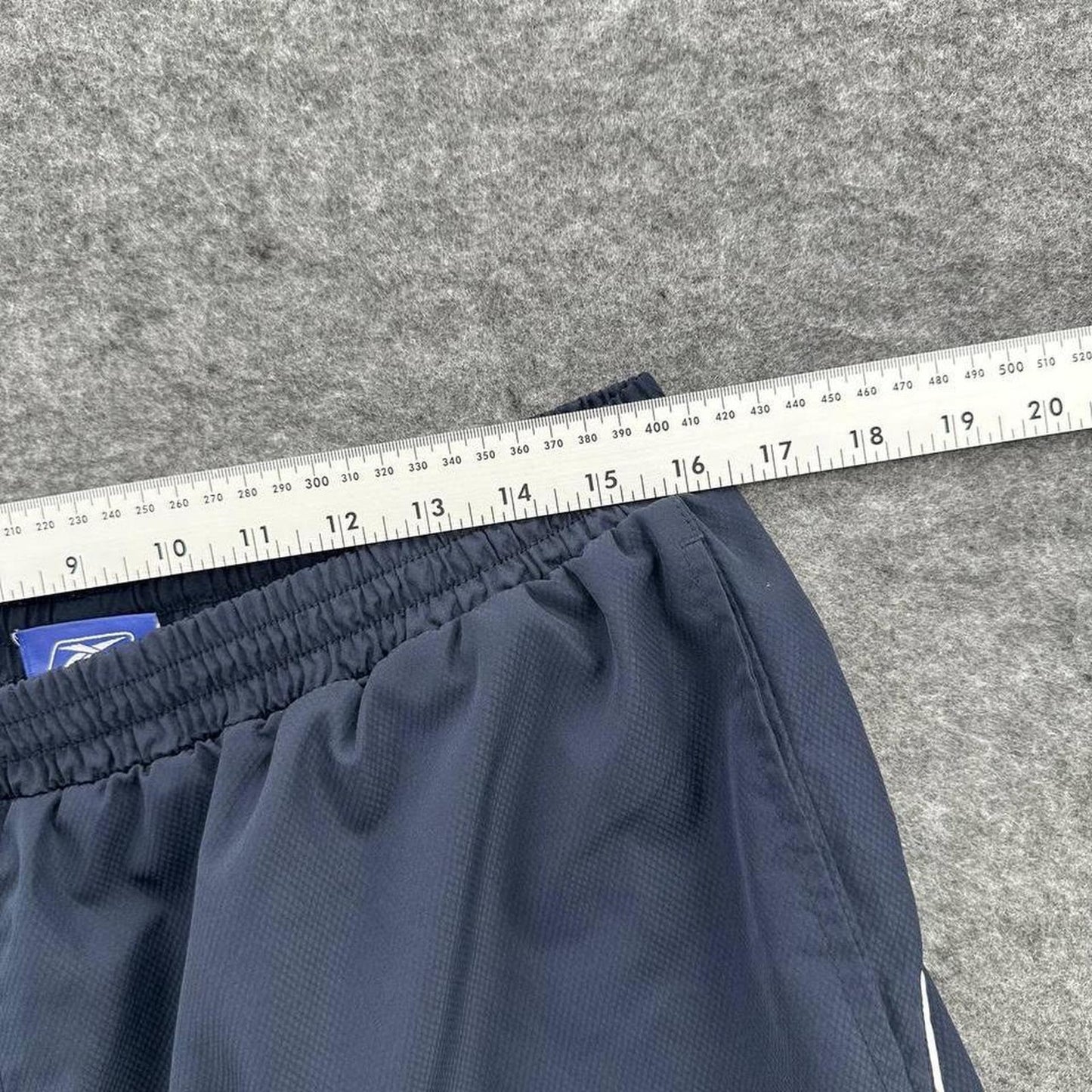 Y2k reebok navy blue shorts