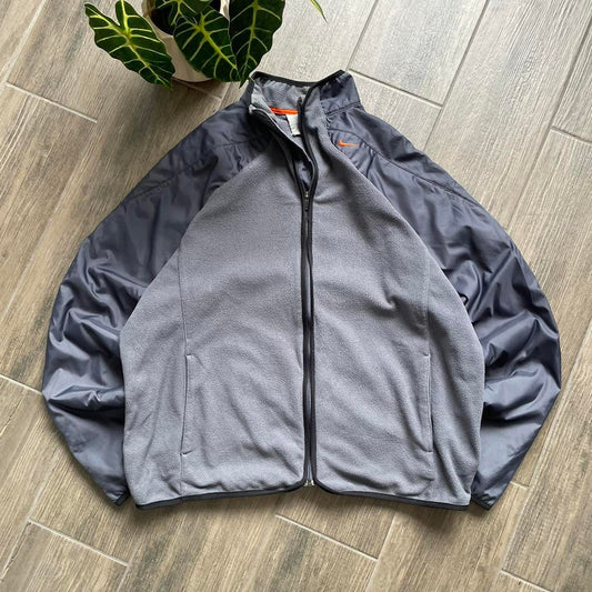 Nike zip y2k fleece zip jumper