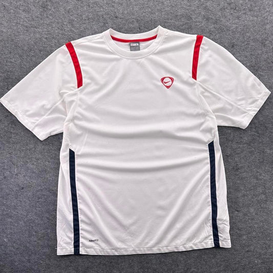 Nike white red sportswear