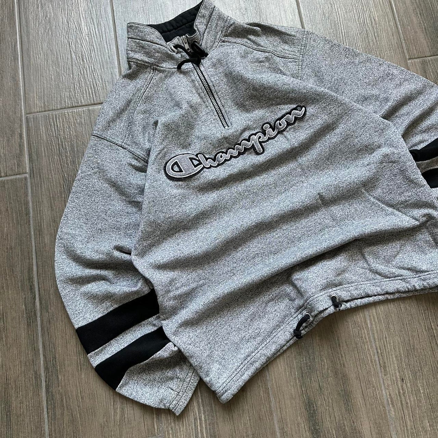 Champion grey 1/3 baggy S sweatshirt