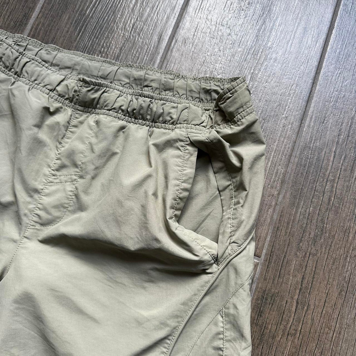 Nike khaki green shorts with