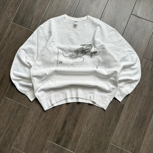 Uniqlo japanese style baggy sweatshirt