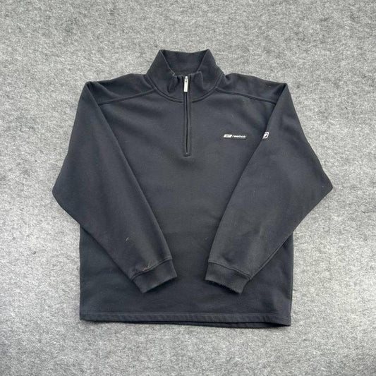 Reebok Y2K Black Quarter-Zip Sweatshirt