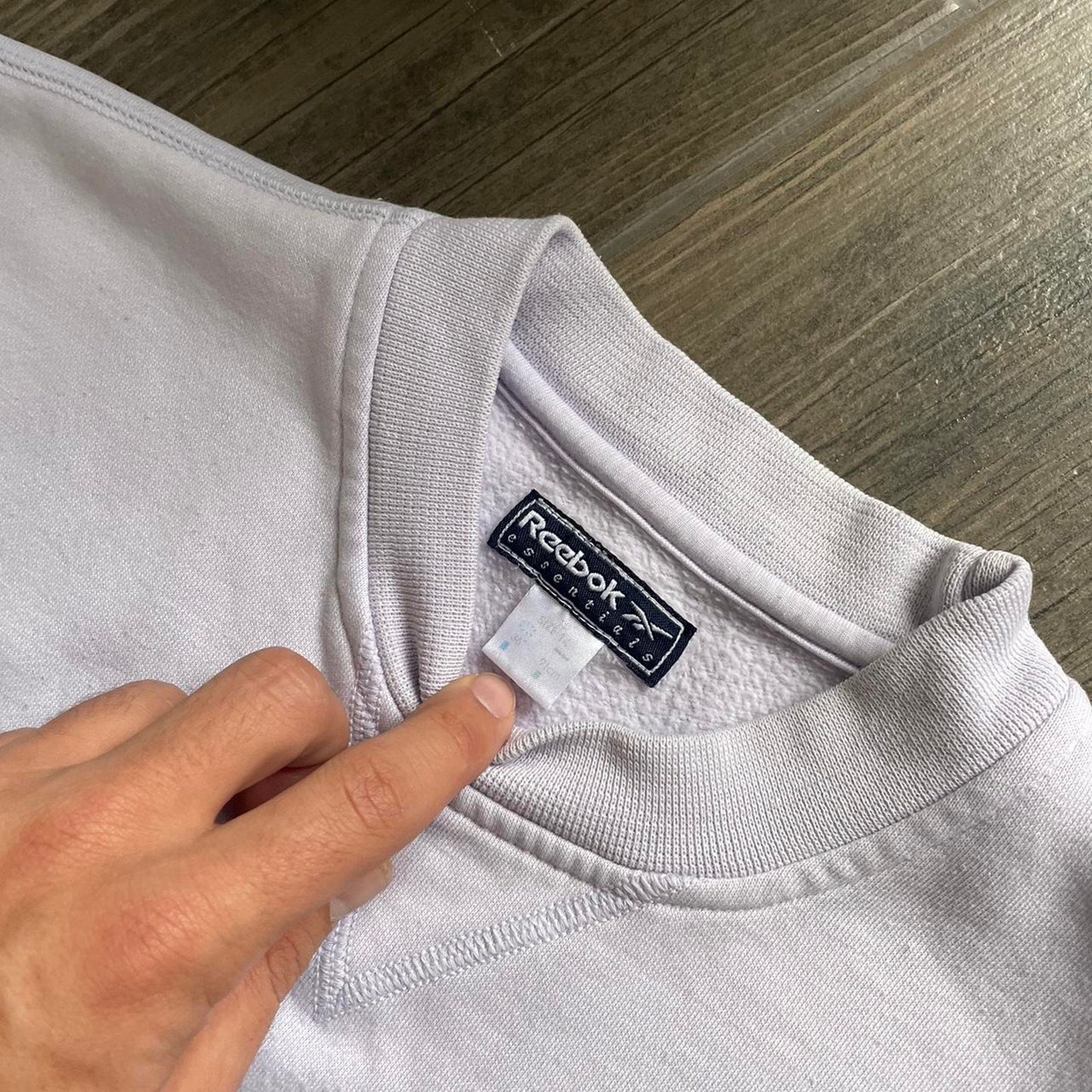 Reebok baggy pink streetwear S sweatshirt