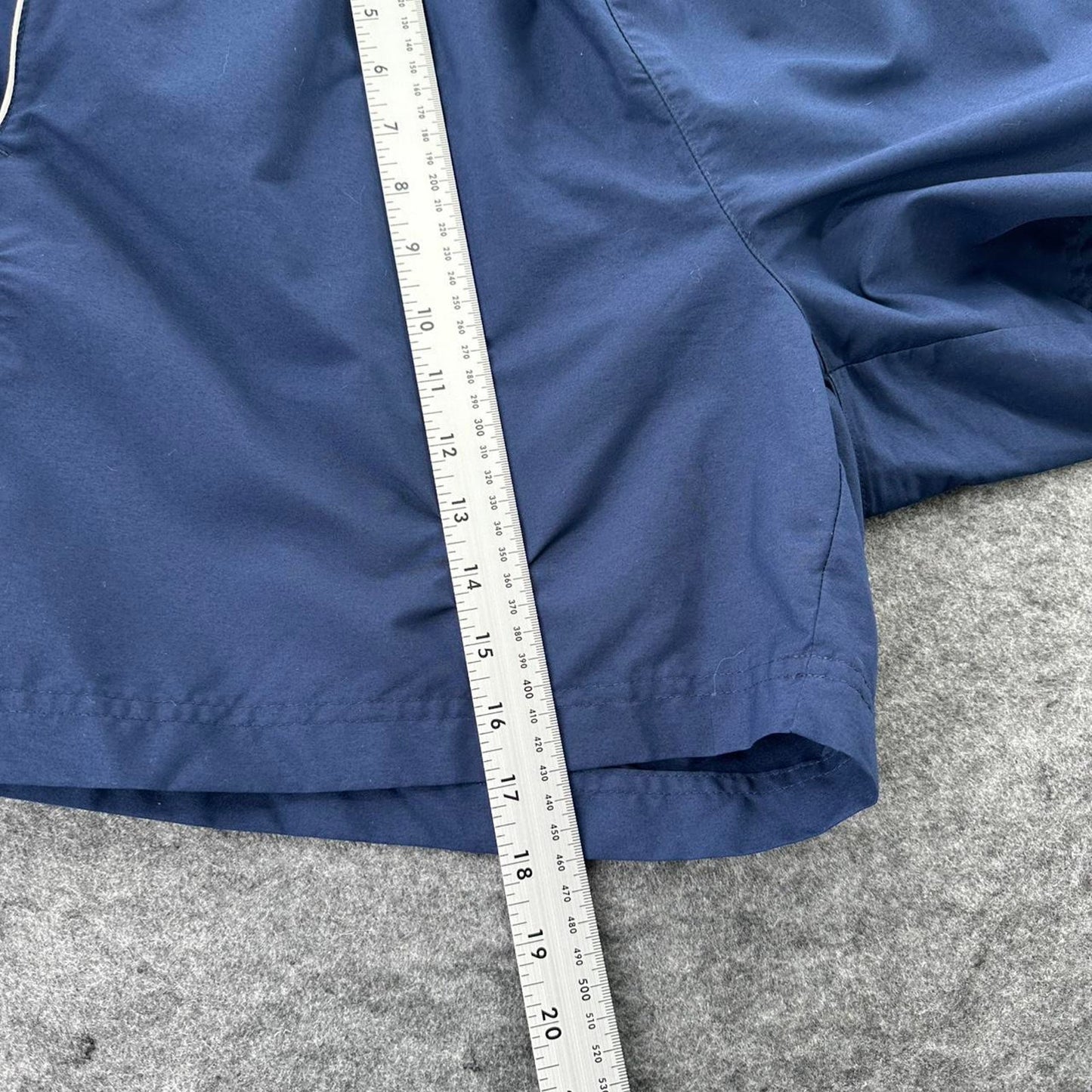 Nike navy blue running shorts