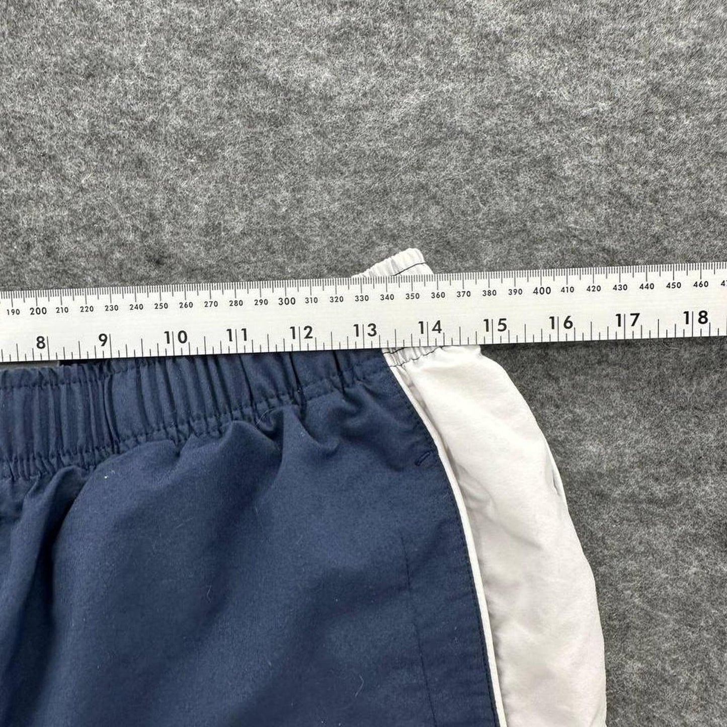 Y2k nike baggy track shorts