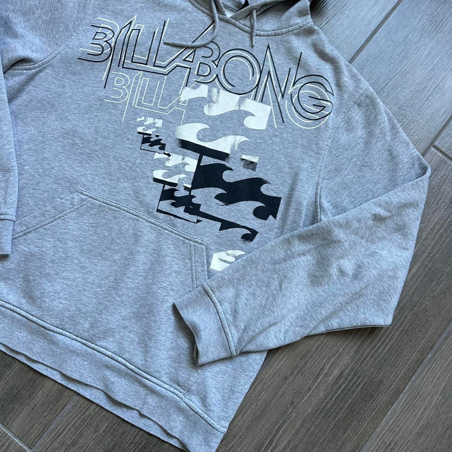 Billabong grey y2k M baggy hoodie