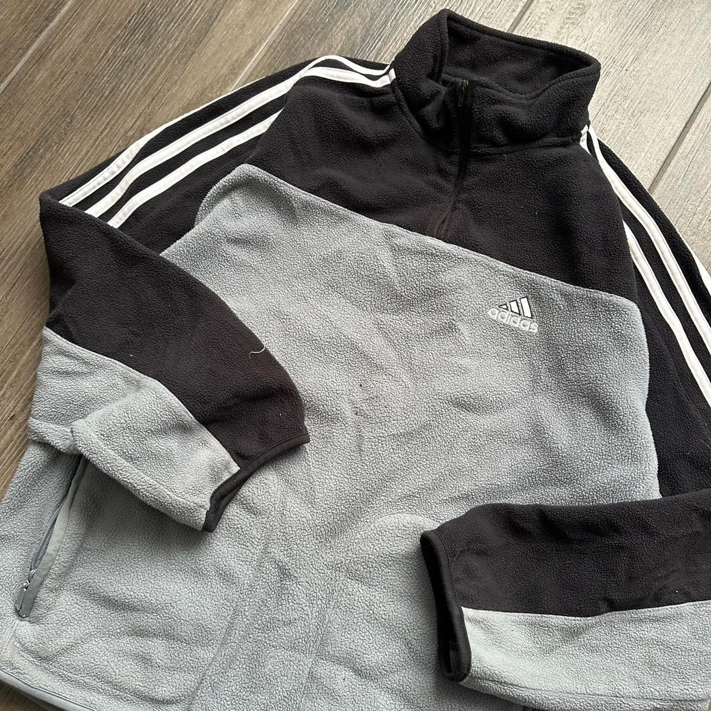 Adidas fleece oversized y2k S jumper