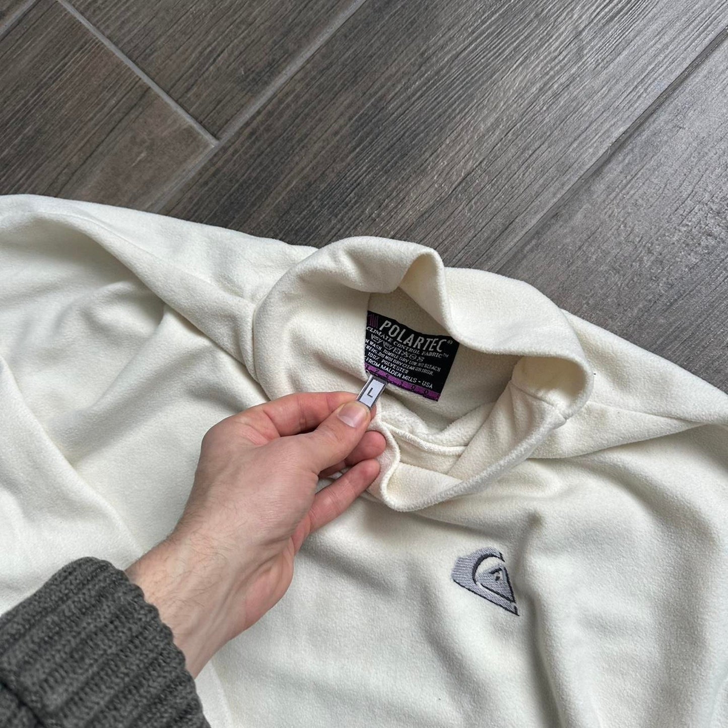 Quiksilver polar vintage fleece jumper