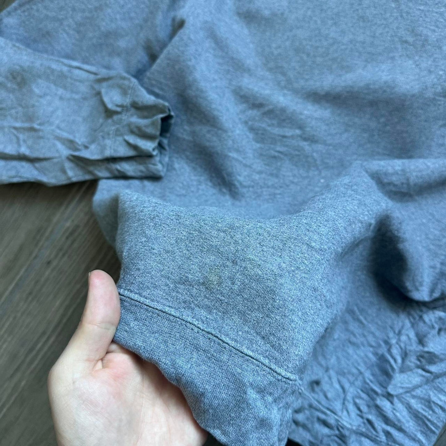 Independent vintage grey y2k baggy sweatshirt