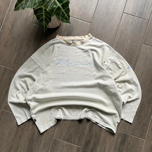 Rip Curl 90s archive surf-wear baggy jumper