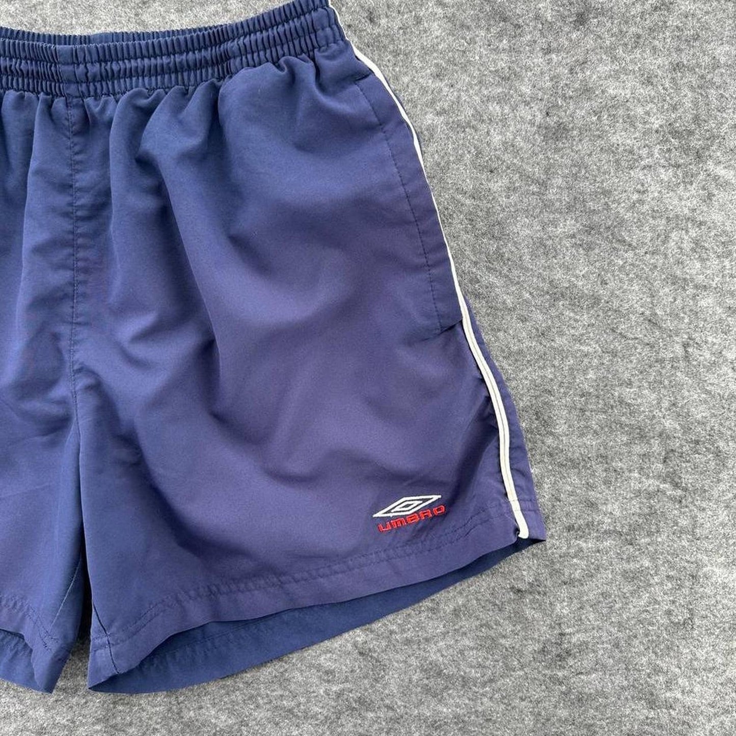 Umbro navy blue shorts with