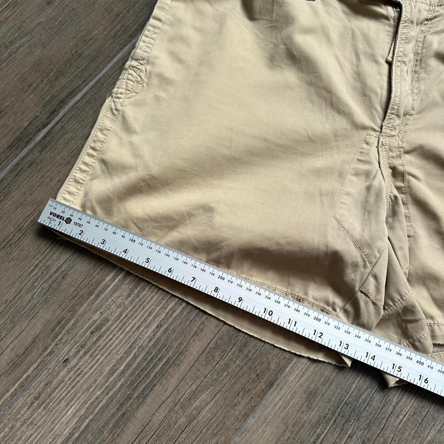 Polo Ralph Lauren tan cargo vintage shorts