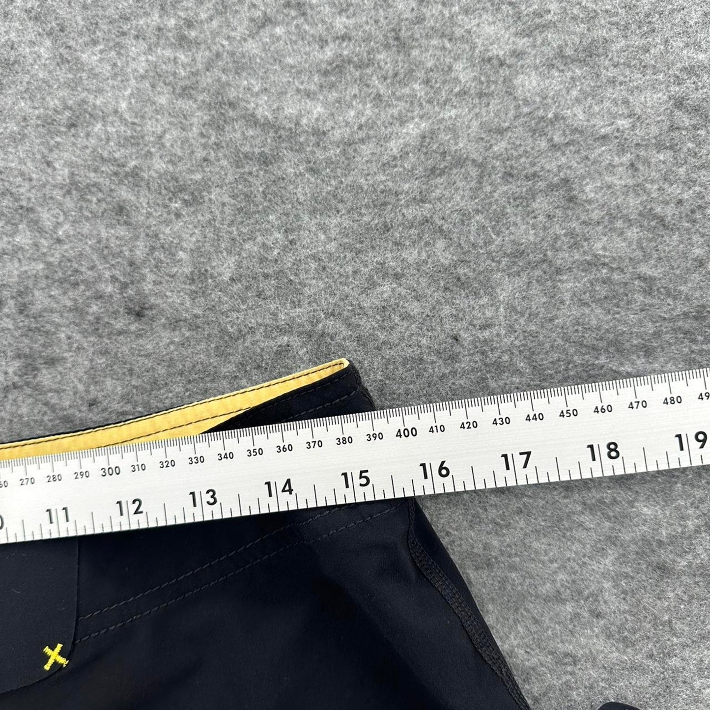 Quiksilver black board shorts with