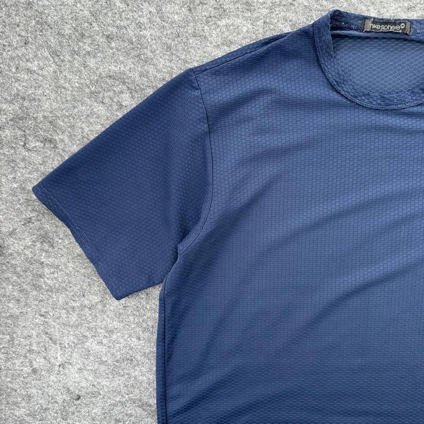 Nike dri fit navy blue t shirt