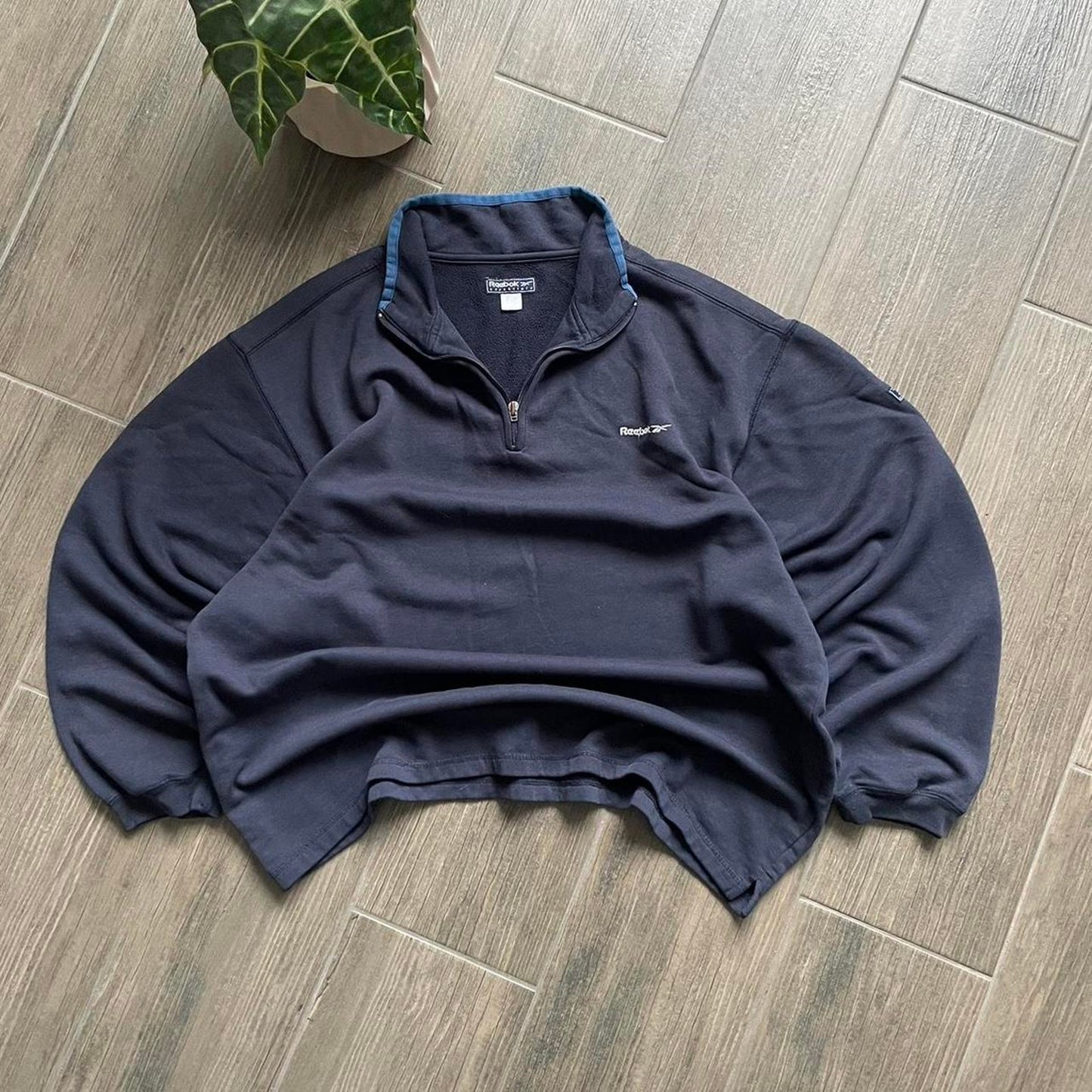 Reebok navy streetwear oversized L jumper