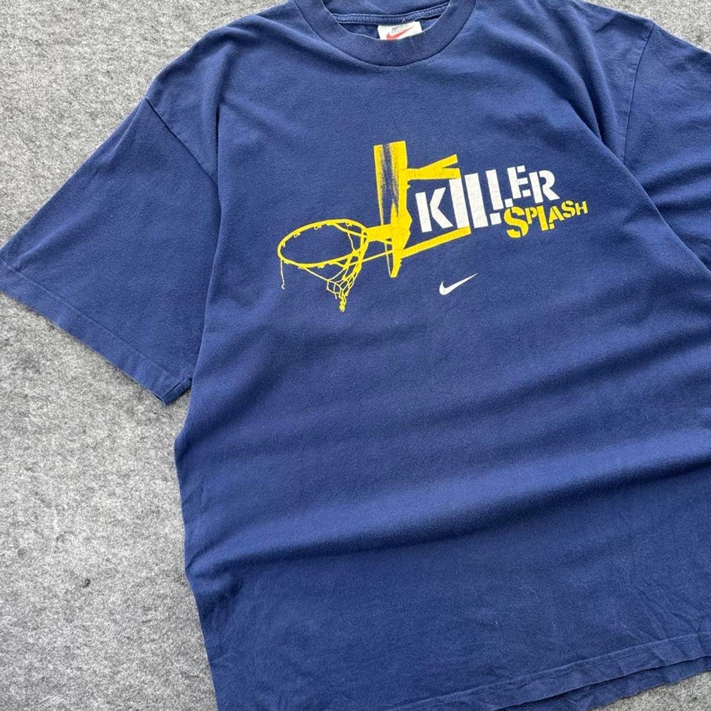 Nike navy blue graphic tee