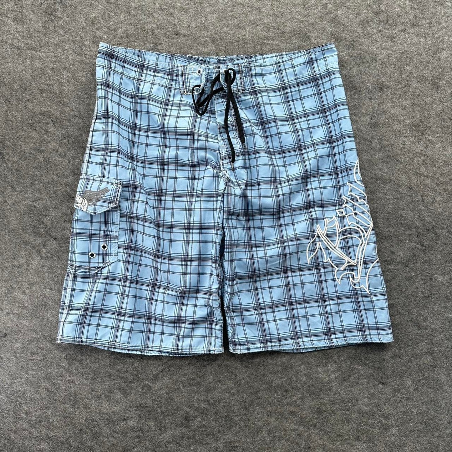 Y2k billabong blue and black