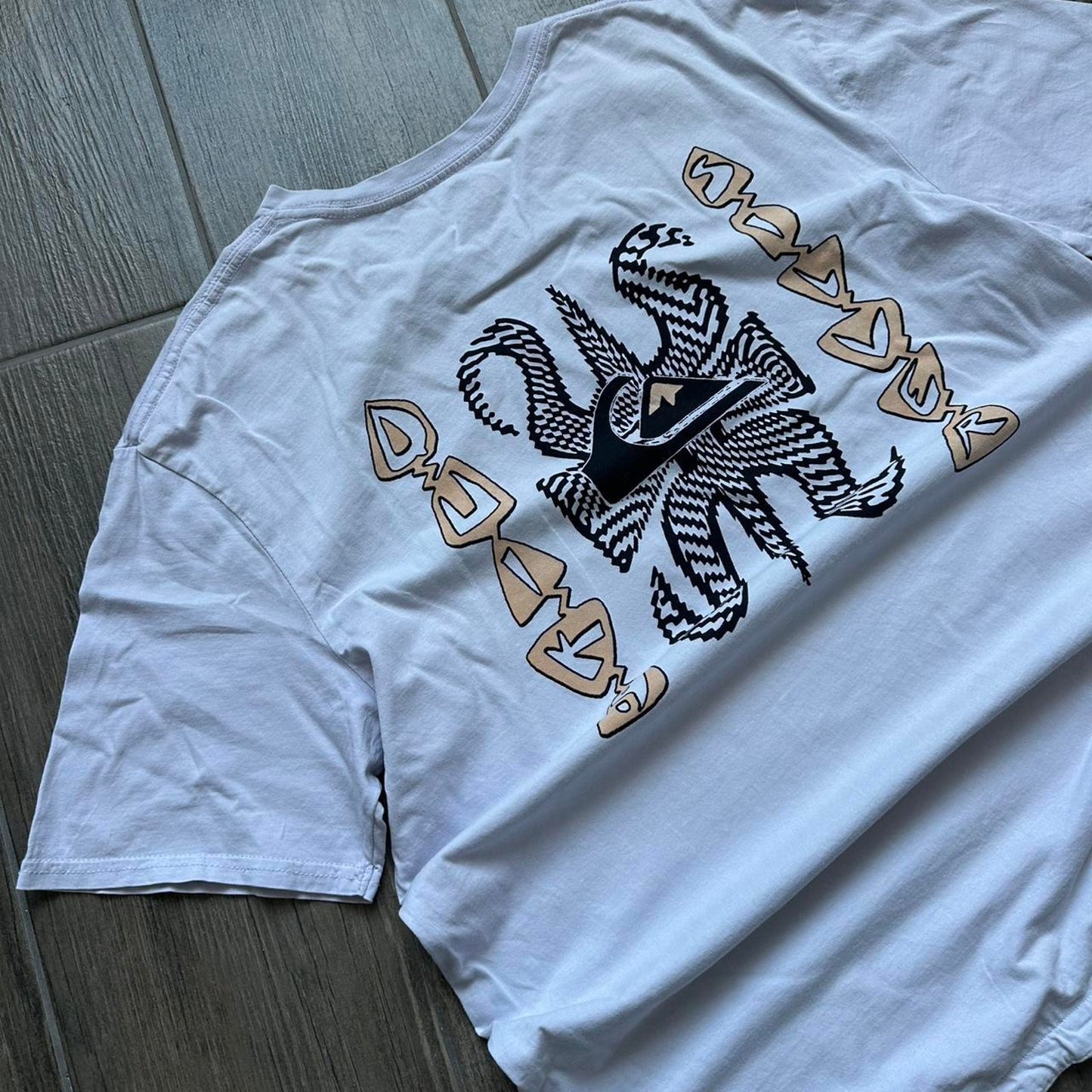 Quiksilver blue surf tee