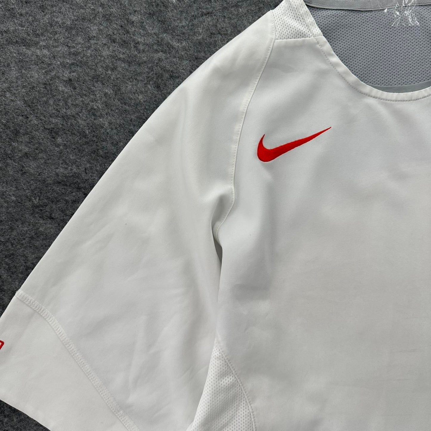 Nike white red soccer