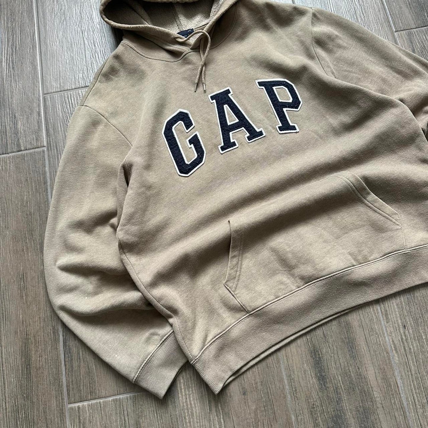 Gap beige y2k baggy hoodie