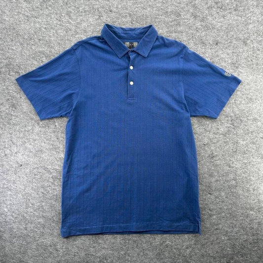Nike golf blue polo shirt
