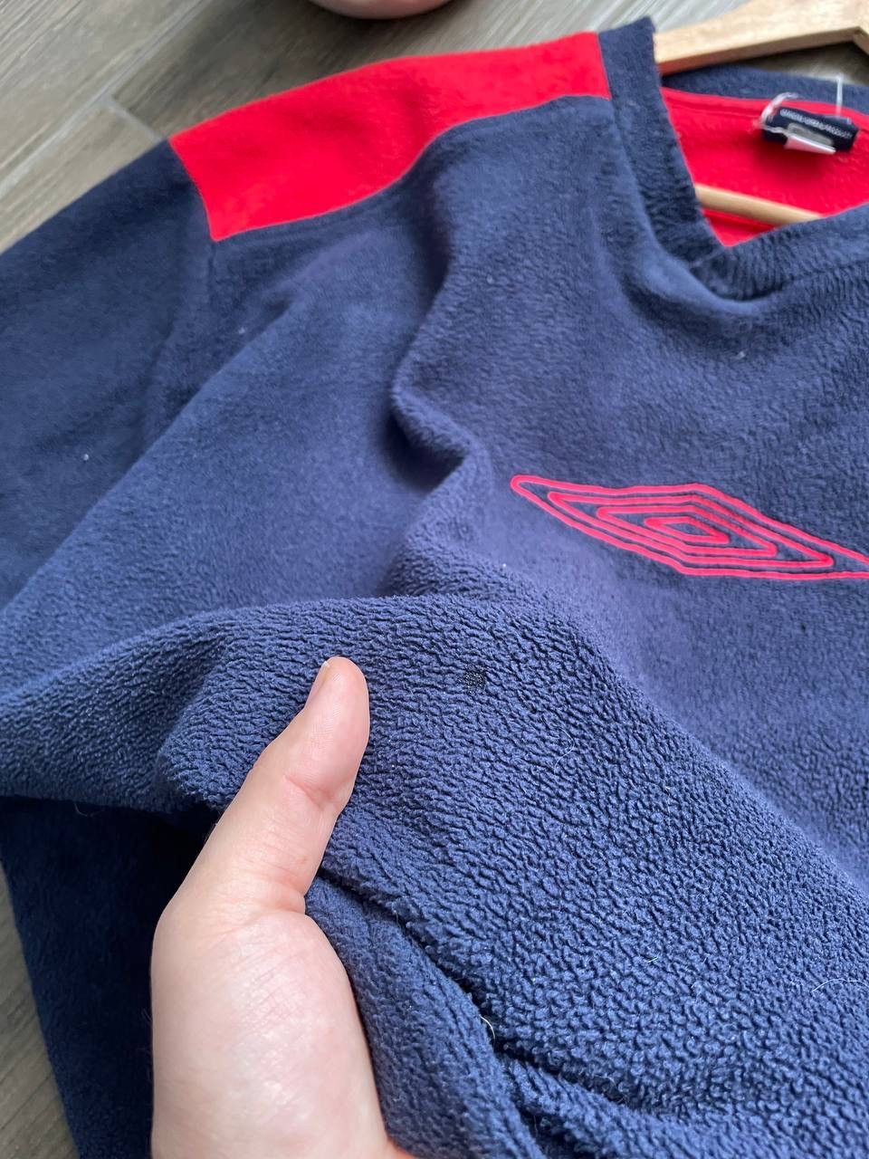 Umbro vintage big logo navy fleece sweatshirt