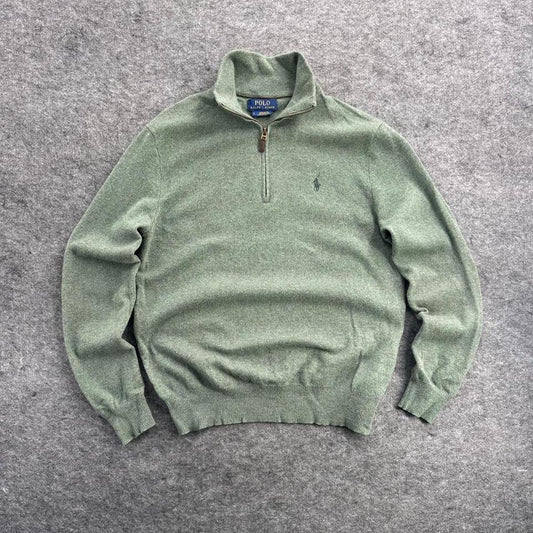 Polo Ralph Lauren Wool Quarter-Zip Sweater