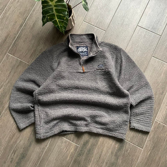 Weird Fish Y2K fleece baggy surf jumper XL