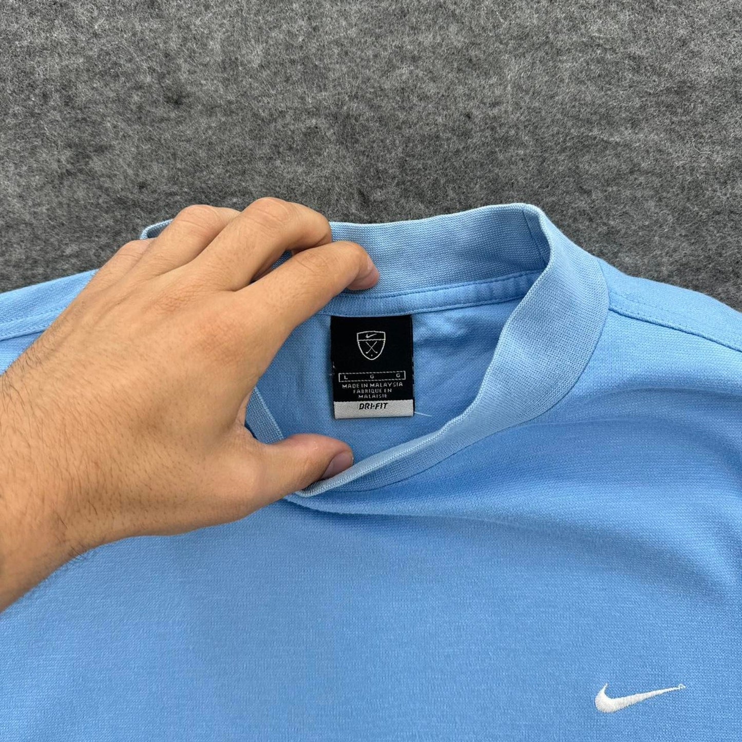 Nike blue oversized t shirt