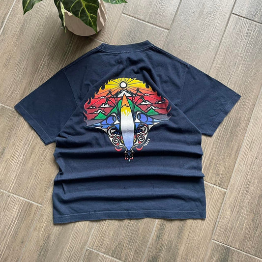 Rusty y2k vintage navy baggy M tee