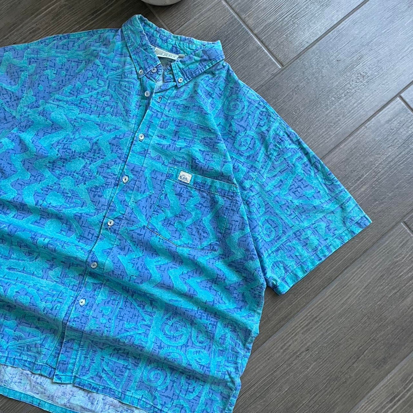 Quiksilver surf hawaii style 90s