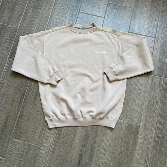 Reebok cream crewneck sweatshirt