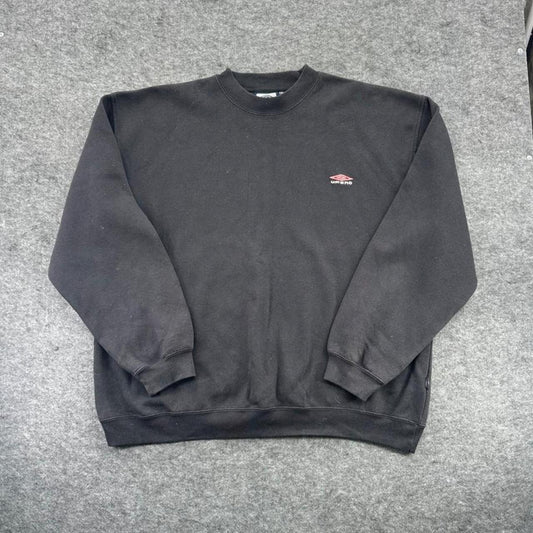 Umbro Black Crewneck Sweatshirt