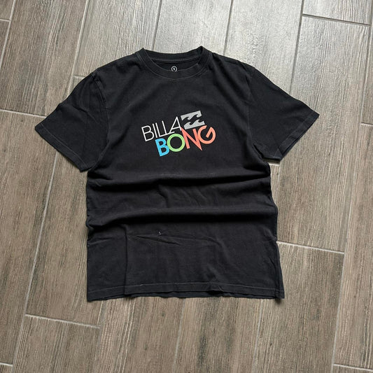 Billabong black graphic tee
